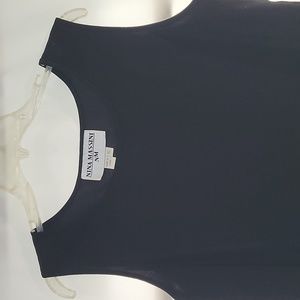 Pre-owned Women's Nina Massini Black Sleeveless Top (10)